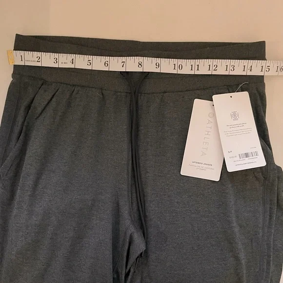 NWT Athleta Uptempo Black/Grey Jogger Size S - Picture 8 of 11
